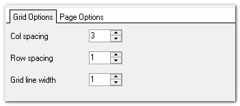 Step 7 - Format-specific options - PDF - Grid options