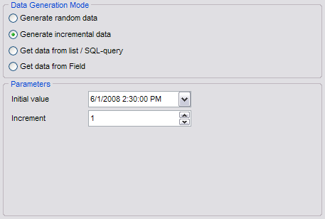 Date field parameters