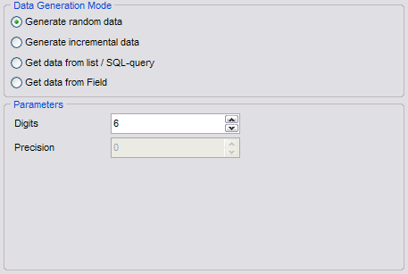 Integer field parameters
