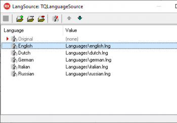 Easy management of the localization files